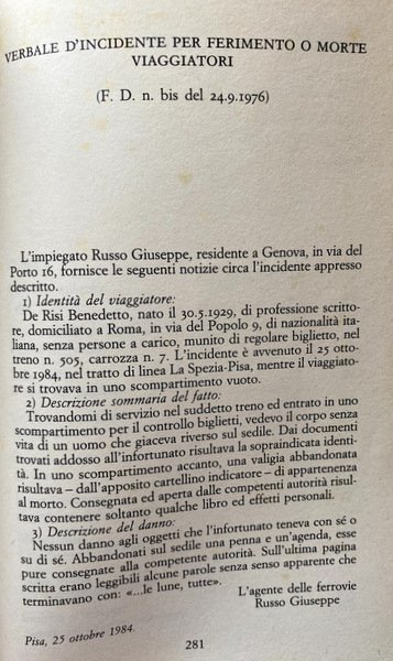 DODICI LUNE: ROMANZO