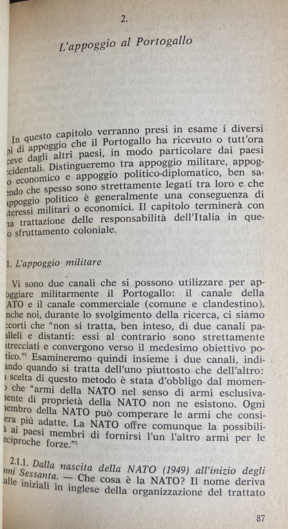 DOSSIER SULLE COLONIE PORTOGHESI