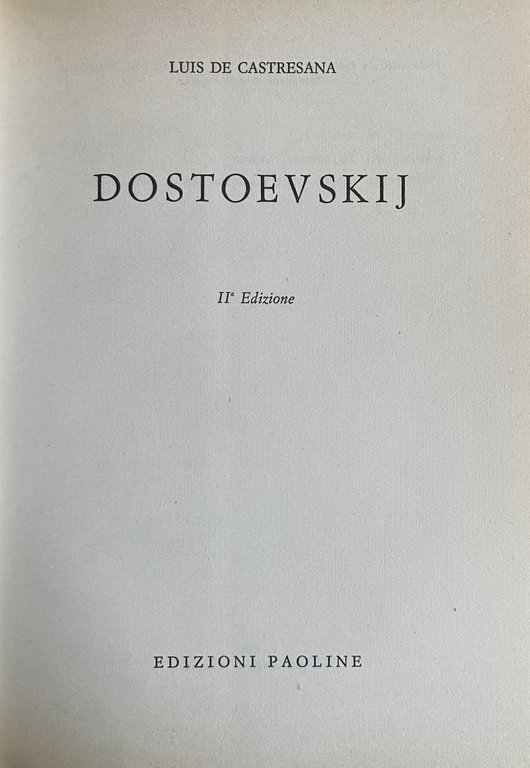 DOSTOEVSKIJ
