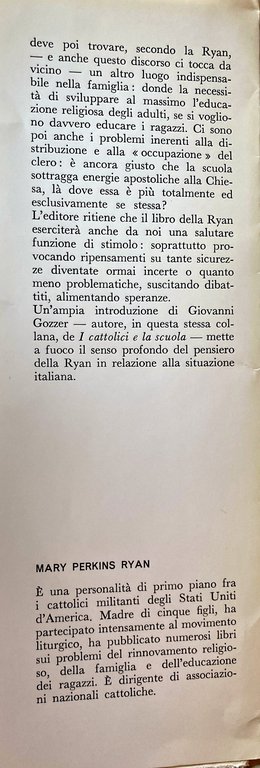 DOVE SI DIVENTA CRISTIANI. SCUOLA, FAMIGLIA, LITURGIA NELL'EDUCAZIONE RELIGIOSA ALLA …
