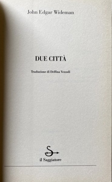 DUE CITTÀ. (UNA STORIA D'AMORE)