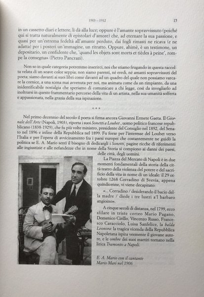 E.A. MARIO: UN DIARIO INEDITO. CINQUANT'ANNI DI STORIA ITALIANA