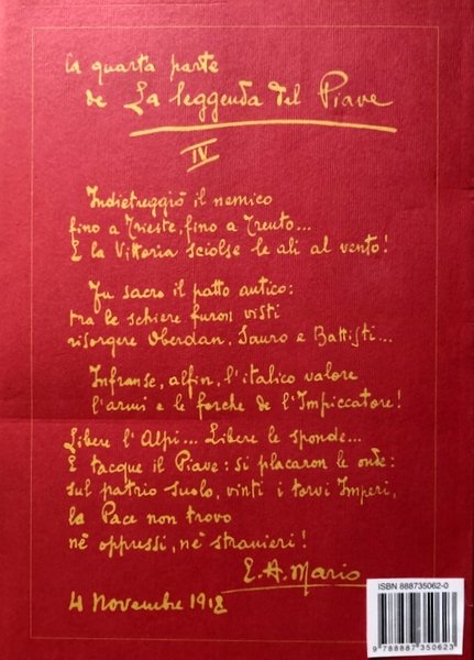 E.A. MARIO: UN DIARIO INEDITO. CINQUANT'ANNI DI STORIA ITALIANA