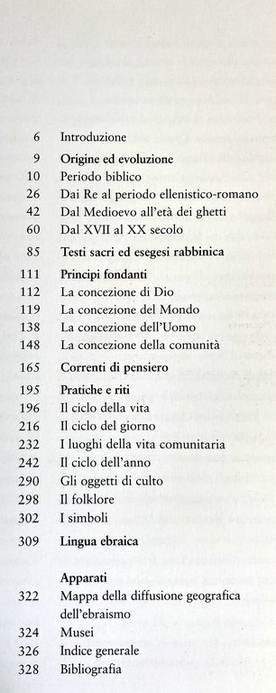 EBRAISMO. DIZIONARI DELLE RELIGIONI