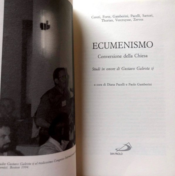 ECUMENISMO. CONVERSIONE DELLA CHIESA STUDI IN ONORE DI GUSTAVO GALEOTA …