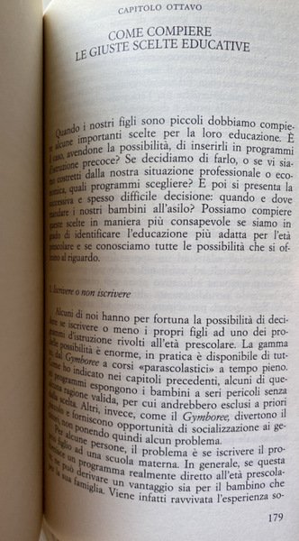 EDUCAZIONE E DISEDUCAZIONE. I RISCHI DI UN'ISTRUZIONE PRECOCE