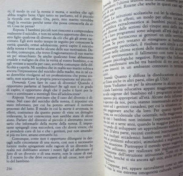 EDUCAZIONE E DISEDUCAZIONE. I RISCHI DI UN'ISTRUZIONE PRECOCE