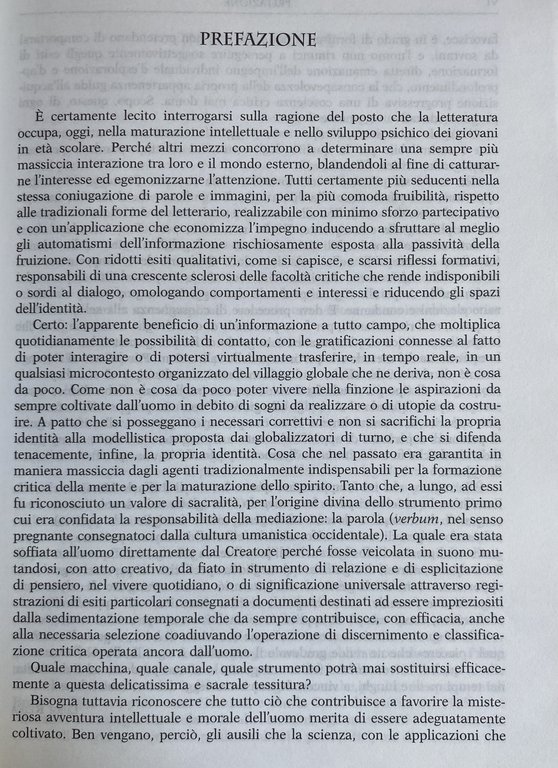 EDUCAZIONE LETTERARIA NELLA SCUOLA RIFORMATA. FINALITÀ, METODI, QUESTIONI APERTE, ESEMPLIFICAZIONI …