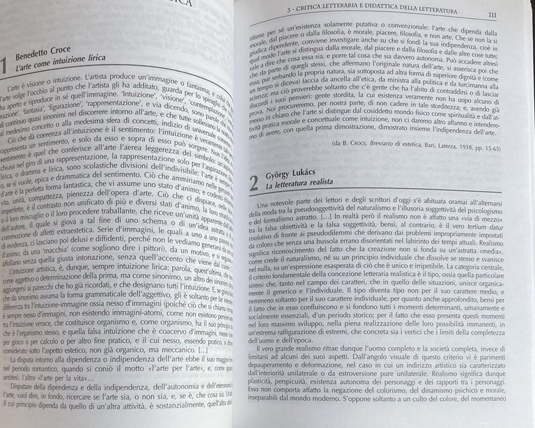 EDUCAZIONE LETTERARIA NELLA SCUOLA RIFORMATA. FINALITÀ, METODI, QUESTIONI APERTE, ESEMPLIFICAZIONI …