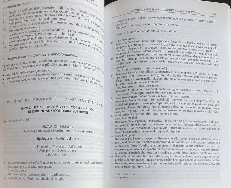 EDUCAZIONE LETTERARIA NELLA SCUOLA RIFORMATA. FINALITÀ, METODI, QUESTIONI APERTE, ESEMPLIFICAZIONI …