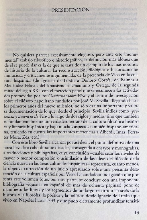 EL ESPEJO DE LA ÉPOCA. CAPITULOS SOBRE GIAMBATTISTA VICO EN …