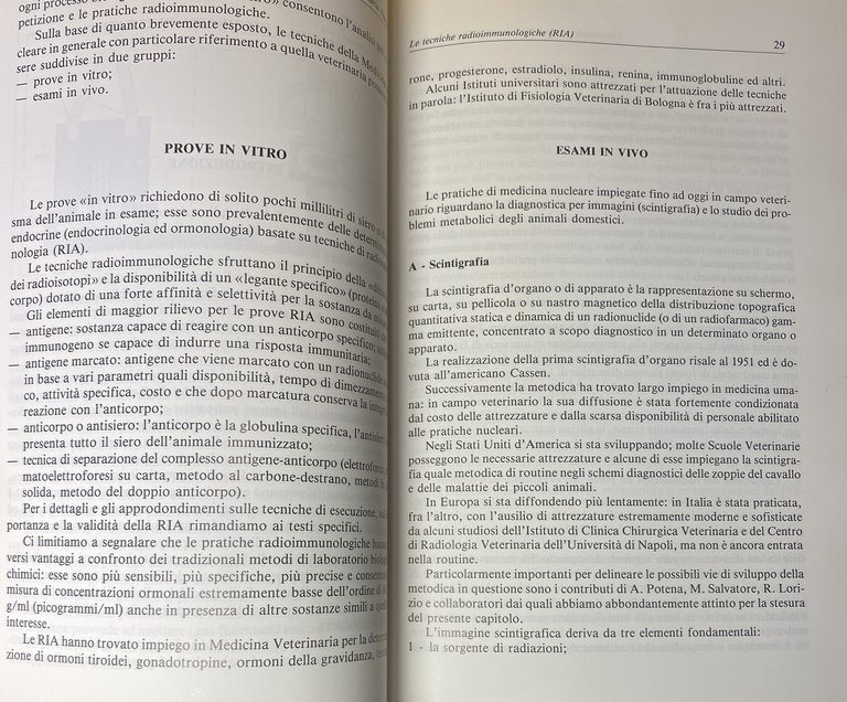 ELEMENTI DI MEDICINA NUCLEARE E RADIOPROTEZIONE VETERINARIA. IL RUOLO DEL …