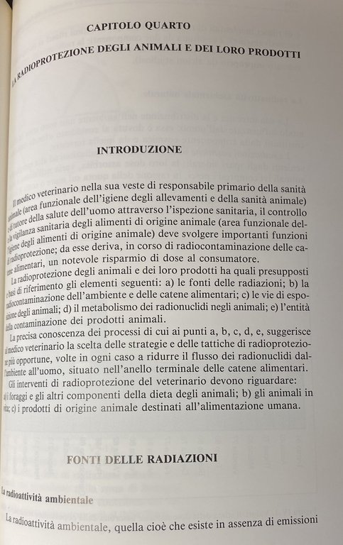 ELEMENTI DI MEDICINA NUCLEARE E RADIOPROTEZIONE VETERINARIA. IL RUOLO DEL …