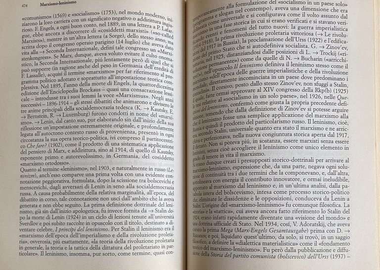 ENCICLOPEDIA DELLA SINISTRA EUROPEA NEL XX SECOLO. (DIRETTA DA ALDO …