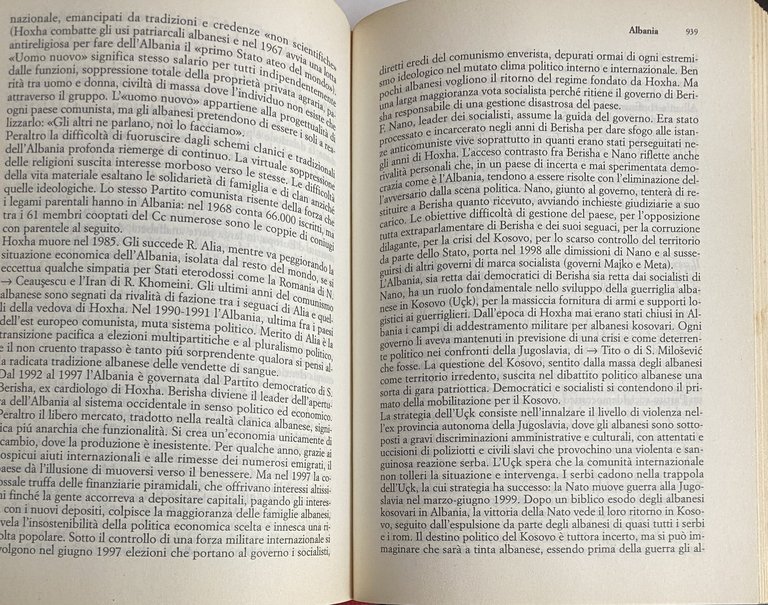 ENCICLOPEDIA DELLA SINISTRA EUROPEA NEL XX SECOLO. (DIRETTA DA ALDO …
