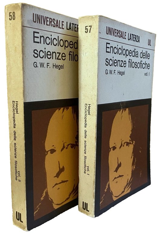 ENCICLOPEDIA DELLE SCIENZE FILOSOFICHE IN COMPENDIO. (COMPLETA VOLUMI 1-2)