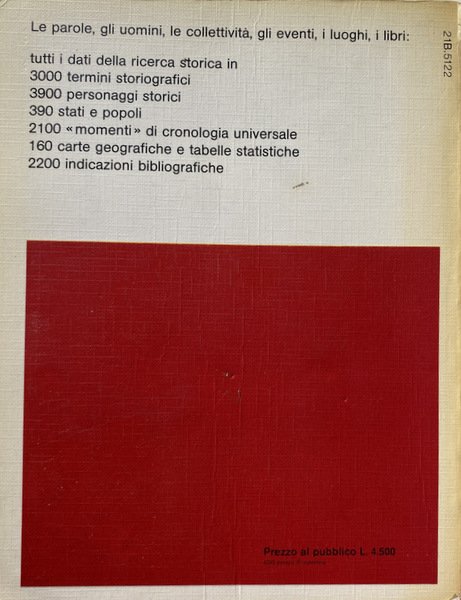 ENCICLOPEDIA STORICA. TERMINI STORIOGRAFICI, PERSONAGGI STORICI, STATI E POPOLI, CRONOLOGIA …