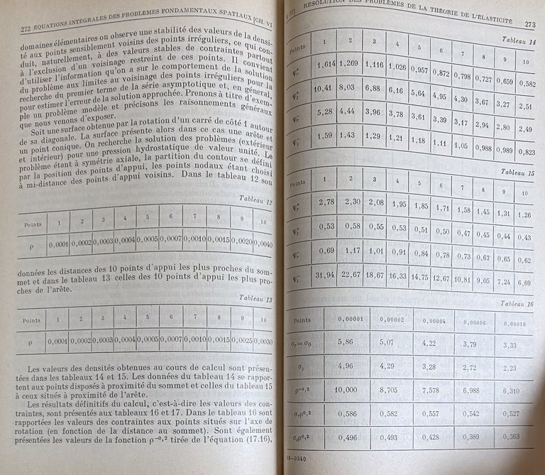 ÉQUATIONS INTÉGRALES DE LA THÉORIE DE L'ÉLASTICITÉ