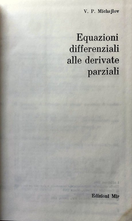 EQUAZIONI DIFFERENZIALI ALLE DERIVATE PARZIALI | Immagine Gallery 9