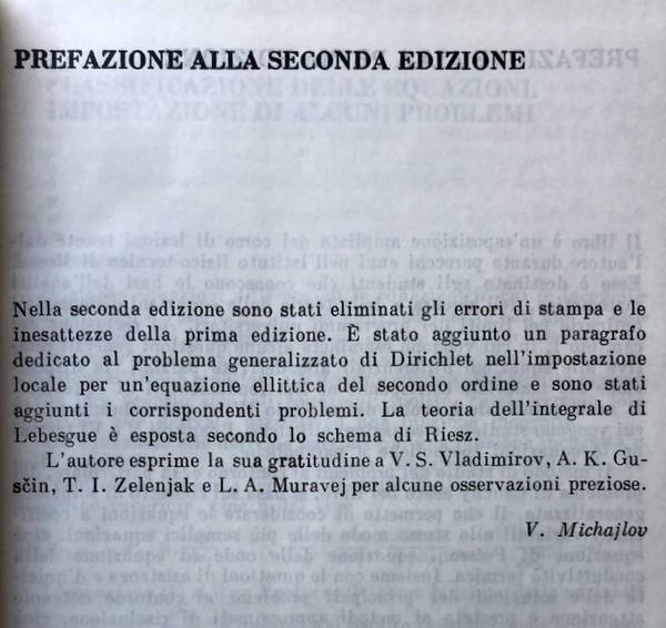 EQUAZIONI DIFFERENZIALI ALLE DERIVATE PARZIALI