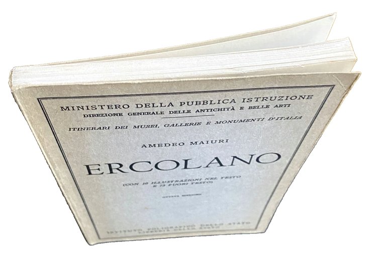 ERCOLANO. (CON 10 ILLUSTRAZIONI NEL TESTO E 73 FUORI TESTO)