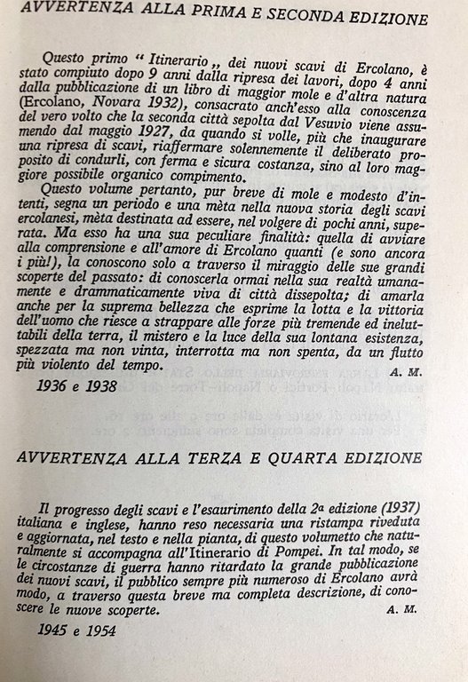 ERCOLANO. (CON 10 ILLUSTRAZIONI NEL TESTO E 73 FUORI TESTO)