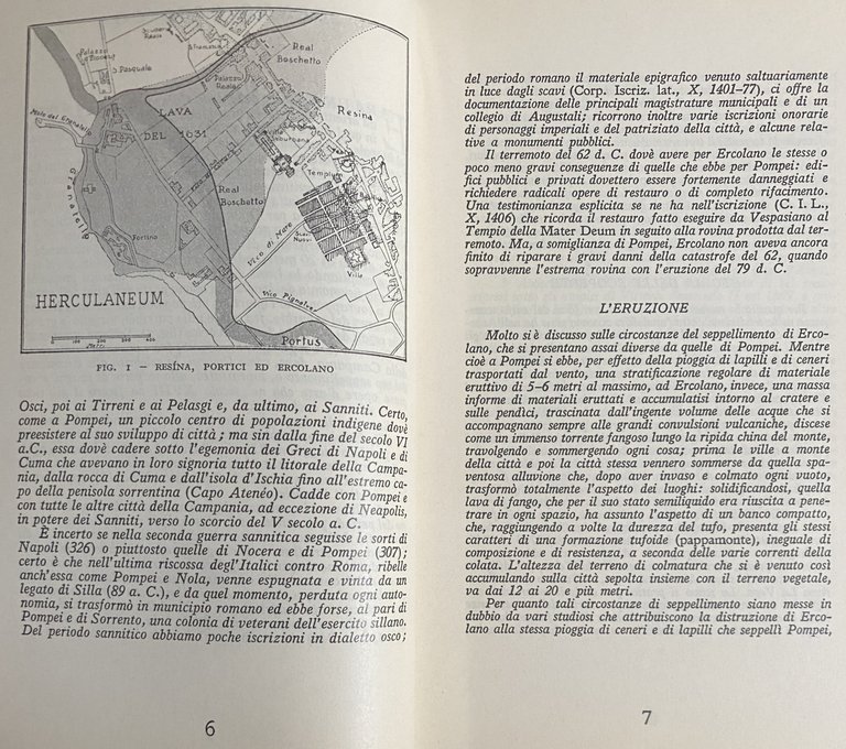 ERCOLANO. (CON 10 ILLUSTRAZIONI NEL TESTO E 73 FUORI TESTO)