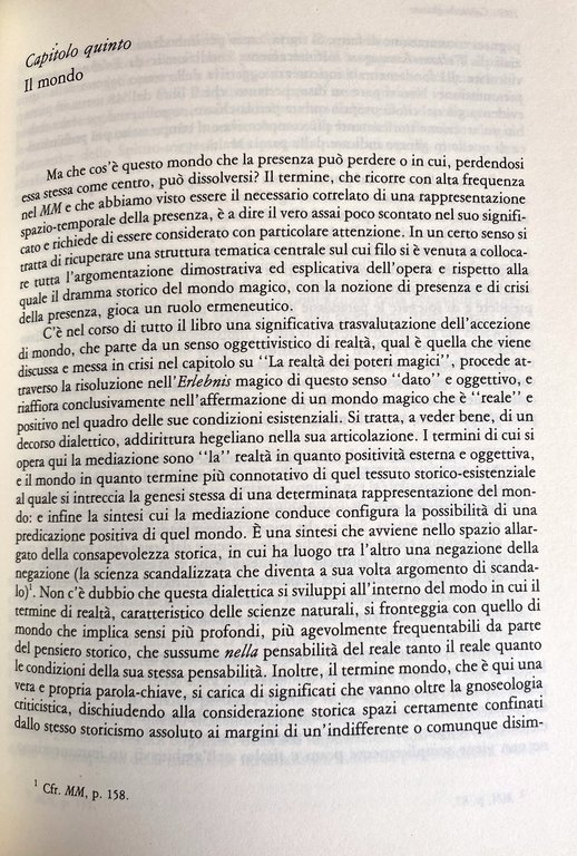 ERNESTO DE MARTINO. DALLA CRISI DELLA PRESENZA ALLA COMUNITÀ UMANA