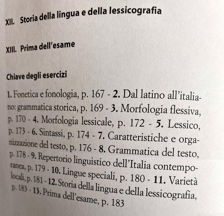 ESERCIZI DI LINGUISTICA ITALIANA | Immagine Gallery 7