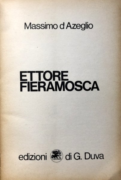 ETTORE FIERAMOSCA