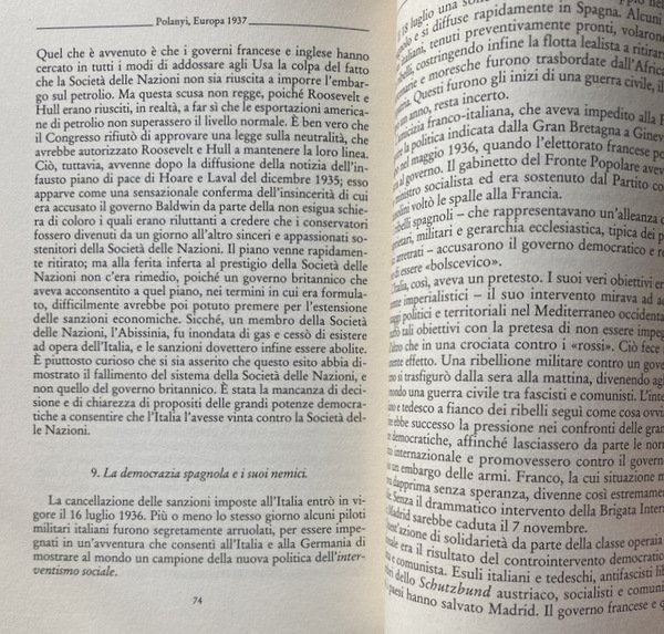 EUROPA 1937. GUERRE ESTERNE E GUERRE CIVILI. A CURA DI …