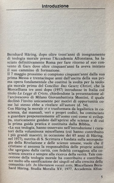 FEDE, STORIA, MORALE. INTERVISTA DI GIANNI LICHERI