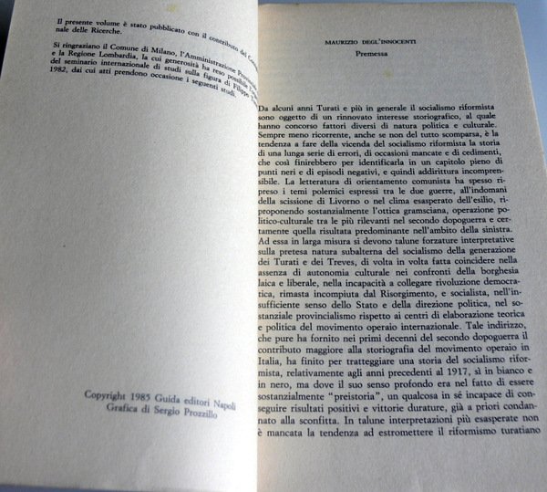 FILIPPO TURATI E IL SOCIALISMO EUROPEO. A CURI DI MAURIZIO …