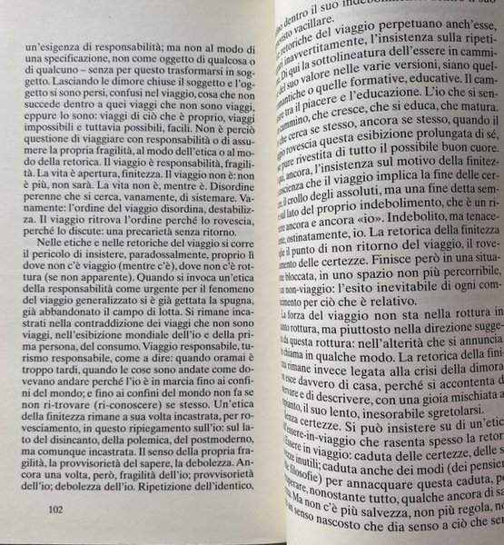 FILOSOFIA DEL VIAGGIO