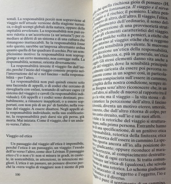 FILOSOFIA DEL VIAGGIO