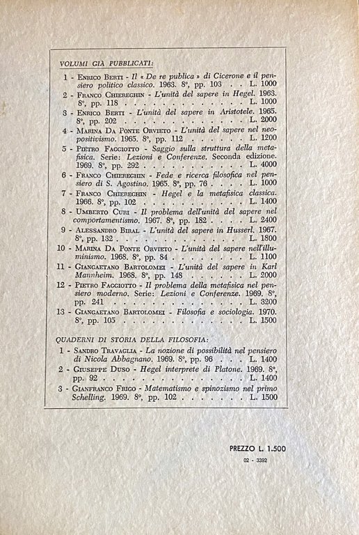 FILOSOFIA E SOCIOLOGIA (OGGETTIVITÀ E VALUTAZIONI ETICO-POLITICHE NELLA CONOSCENZA SOCIOLOGICA)