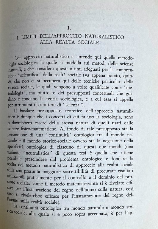 FILOSOFIA E SOCIOLOGIA (OGGETTIVITÀ E VALUTAZIONI ETICO-POLITICHE NELLA CONOSCENZA SOCIOLOGICA)