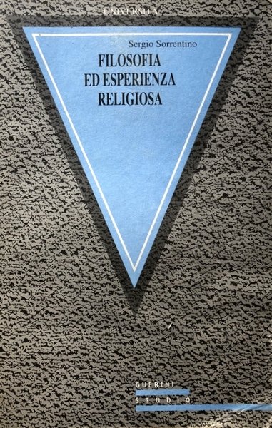 FILOSOFIA ED ESPERIENZA RELIGIOSA