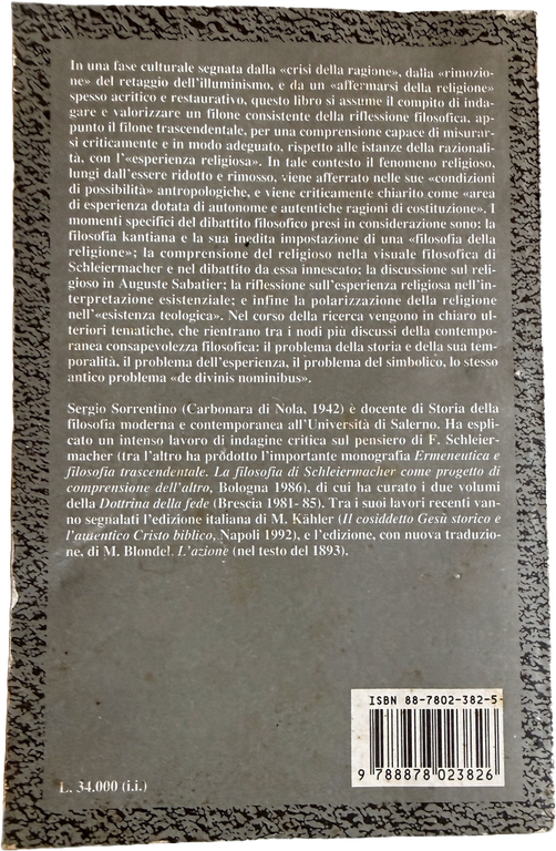 FILOSOFIA ED ESPERIENZA RELIGIOSA | Immagine Gallery 5