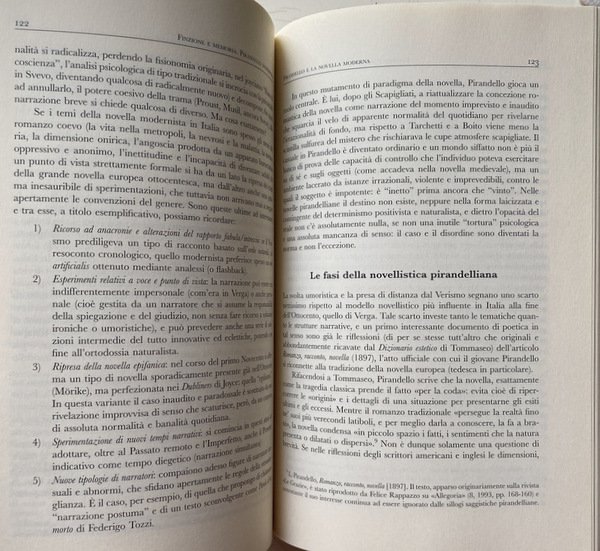 FINZIONE E MEMORIA. PIRANDELLO MODERNISTA
