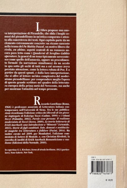 FINZIONE E MEMORIA. PIRANDELLO MODERNISTA
