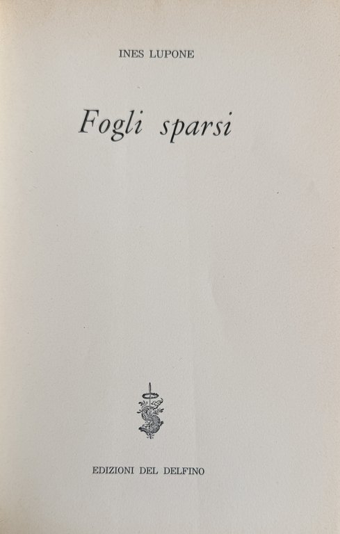 FOGLI SPARSI | Immagine Gallery 6