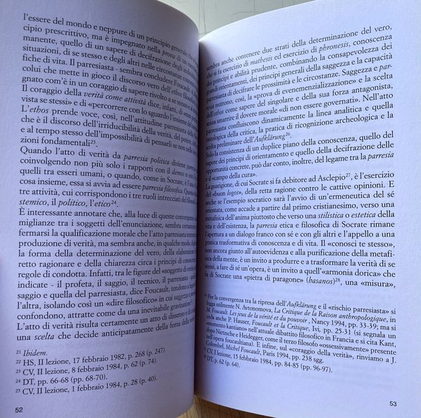 FOUCAULT E KANT. CRITICA CLINICA ETICA