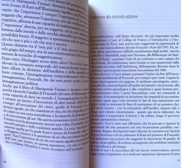 FOUCAULT E KANT. CRITICA CLINICA ETICA