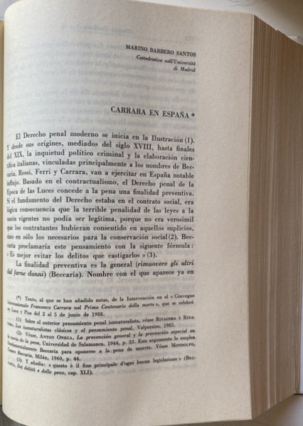 FRANCESCO CARRARA NEL PRIMO CENTENARIO DELLA MORTE. ATTI DEL CONVEGNO …