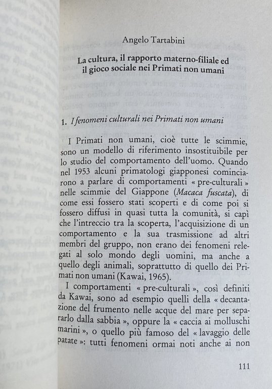 FRONTIERE DELL'ANTROPOLOGIA