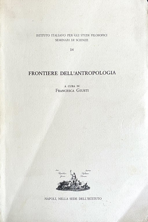 FRONTIERE DELL'ANTROPOLOGIA