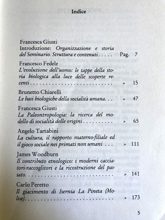 FRONTIERE DELL'ANTROPOLOGIA