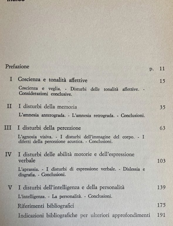 FUNZIONI CEREBRALI E PROCESSI MENTALI