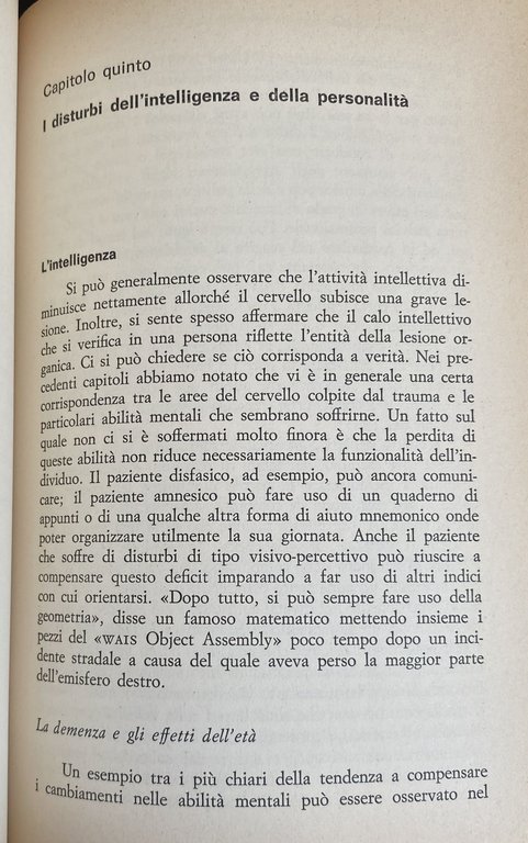 FUNZIONI CEREBRALI E PROCESSI MENTALI